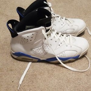 Jordan 6 Retrosport Blue size 11